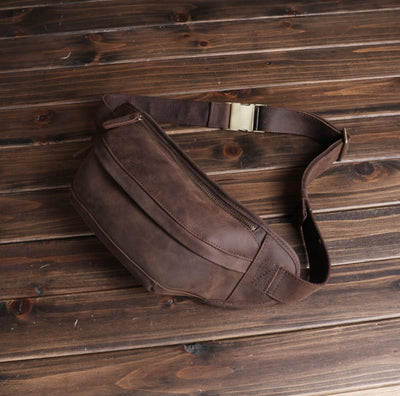 Bolsa Crossbody de Cuero para Hombre - Portamóvil Deportivo - Image 8