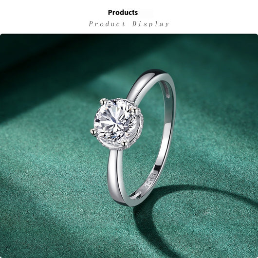 Anillo de Plata 925 con Diamantes Incrustados Clásico - Image 19