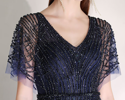 Vestido de Noche Elegante con Temperamento de Celebridad - Image 7