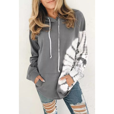 Sudadera Hoodie Estampada Suelta de Manga Larga - Image 9