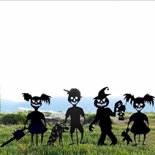 Silueta Diabólica para Jardín - Decoración Halloween