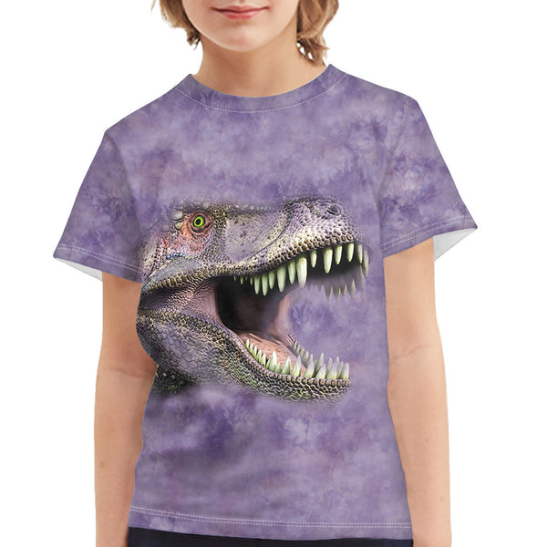 Playera Infantil Estampado Dinosaurio de Verano - Image 4