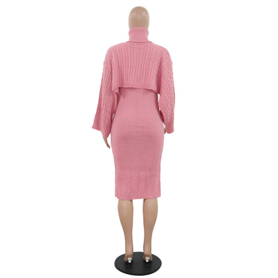 Conjunto Vestido Dos Piezas con Cuello Alto - Image 23