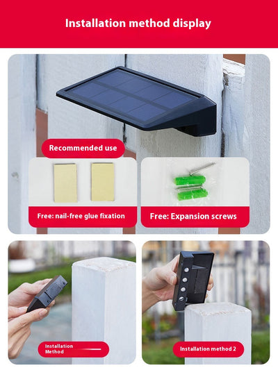 Lámpara Solar Exterior con Sensor Automático de Movimiento - Image 13