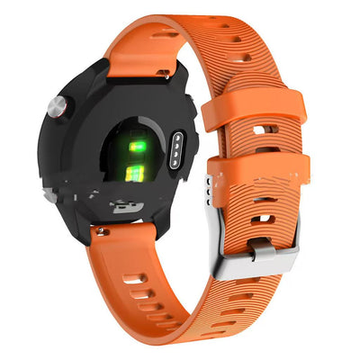 Correa de Reloj Bicolor con Patrón de Agua - Hebilla de Silicona Ajustable - Image 18