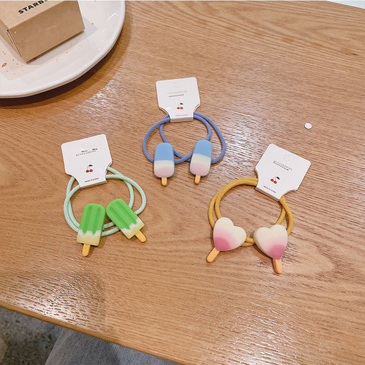 Anillo para Cabello con Forma de Helado - Accesorio Divertido para Niñas - Image 10