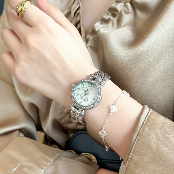 Reloj de Mármol Fritilaria Cielo Estrellado para Mujer