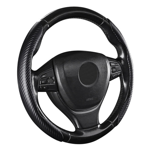 Funda para Volante de Gamuza Absorbente con Patrón Fibra de Carbono - Image 23