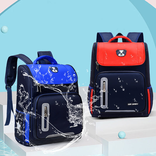 Mochila Escolar Resistente para Niños 6-12 Años