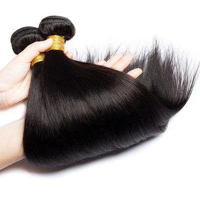 Extensiones de Cabello Liso para Mujeres - Volumen y Largo Instantáneo - Image 9
