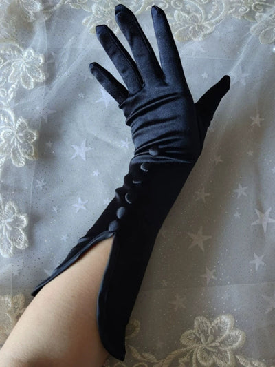 Guantes de Satén para Novia - Colección Studio Fotográfico - Image 3