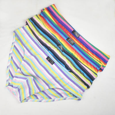 Calzoncillos Deportivos de Rayas Coloridas con Tecnología Transpirable - Image 14