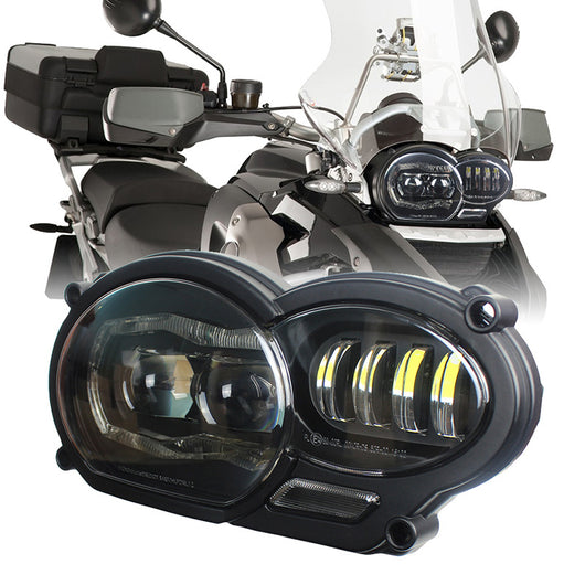 Faro Delantero LED para BMW R1200GS - Diseño Aerodinámico tipo Pájaro - Image 7