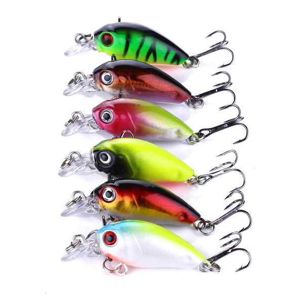 Señuelo de Pesca Flotante 4G Rock Little Fat Man - Cebo Biónico para Pesca Marina