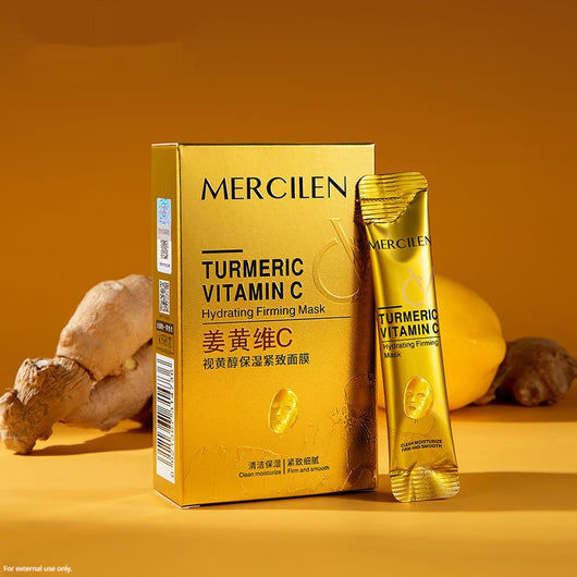 Mascarilla Despegable Reafirmante con Cúrcuma, Vitamina C y Retinol - Image 10