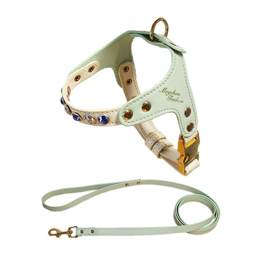 Traje Protector Diamond en Cuero PU para Perros y Gatos - Image 8