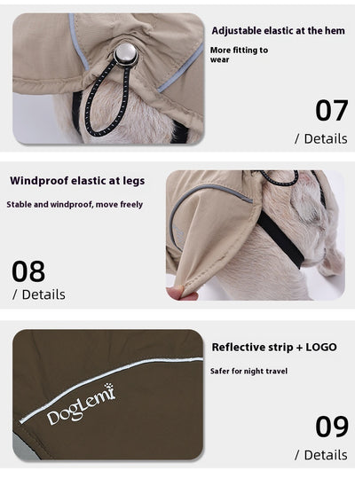 Abrigo Acolchado para Perros - Protección Térmica para Otoño e Invierno - Image 17