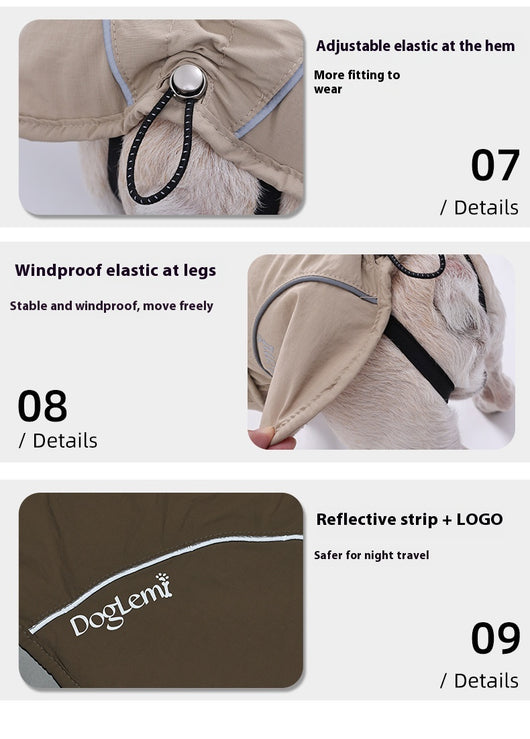 Abrigo Acolchado para Perros - Protección Térmica para Otoño e Invierno - Image 17