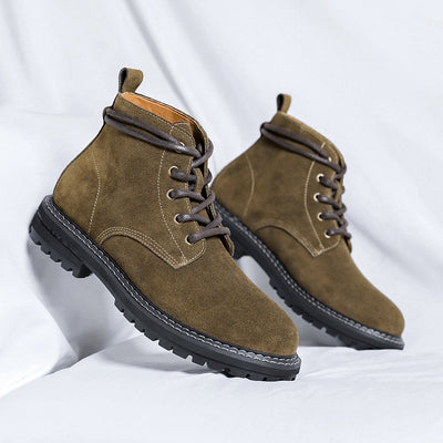 Botas de Ante Impermeables para Otoño e Invierno - Image 6