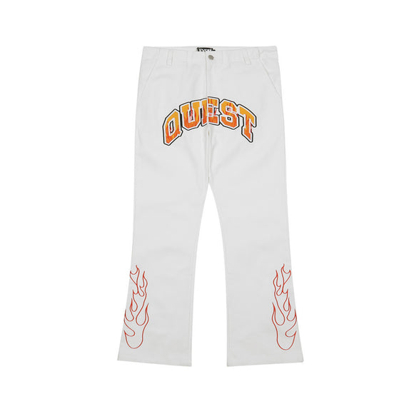 Men's Loose Straight Leg Trousers - Urban Style