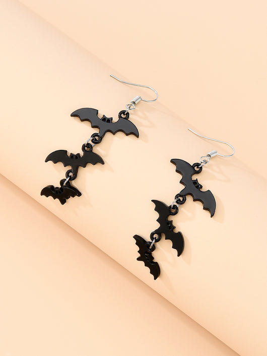 Aretes Geométricos Halloween para Mujer - Diseño Moderno y Atrevido