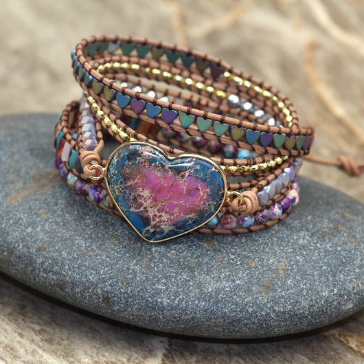 Pulsera de Cuentas Coloridas Artesanal - Image 9