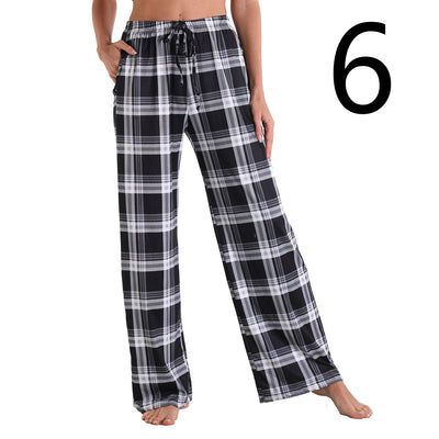 Pantalones Deportivos Casuales con Cintura Elástica y Bolsillos para Mujer - Image 5