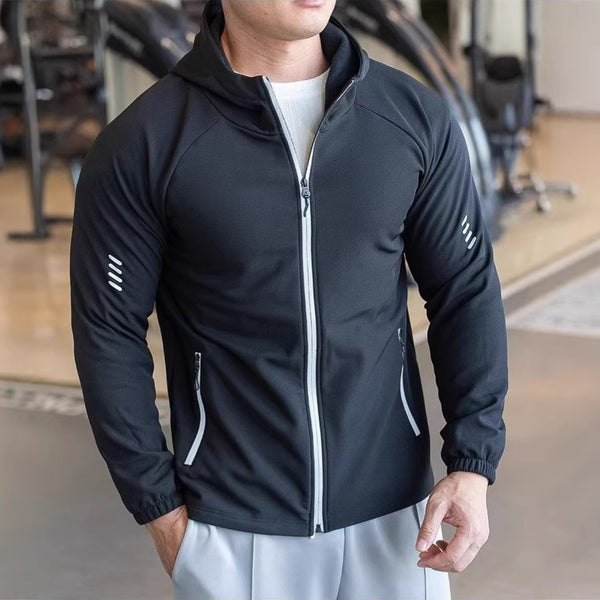 Sudadera Deportiva Impermeable con Cierre de Cremallera 2026