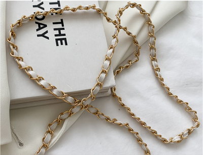 Bolso Mensajero Cadena de Perlas con Diseño Romboidal - Image 20