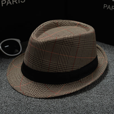 Gorra de Cuadros Houndstooth Clásica para Hombre - Estilo Europeo y Americano - Image 11