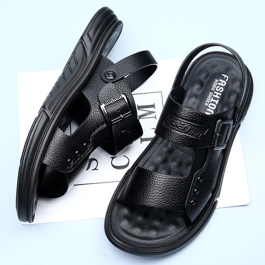 Zapatos Casuales de Cuero para Hombre con Plantilla de Látex - Image 5