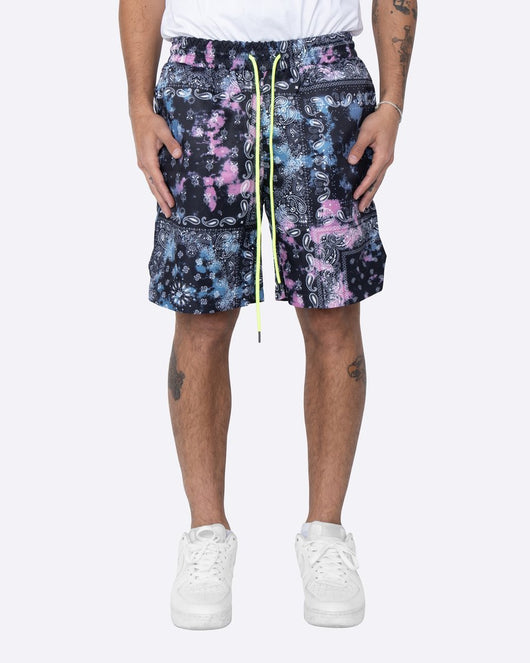 Pantalones Sueltos de Baloncesto Hip-hop Flor de Cajú para Hombre - Image 4