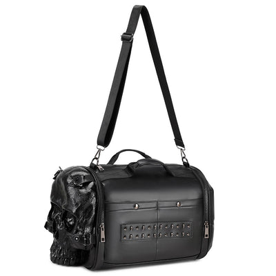 Bolsa Crossbody de Viaje con Diseño de Calavera 3D - Portátil y Moderno - Image 6