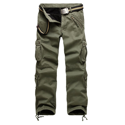 Pantalones de Trabajo Cálidos Talla Grande Forro Polar Grueso Ajuste Holgado - Image 8