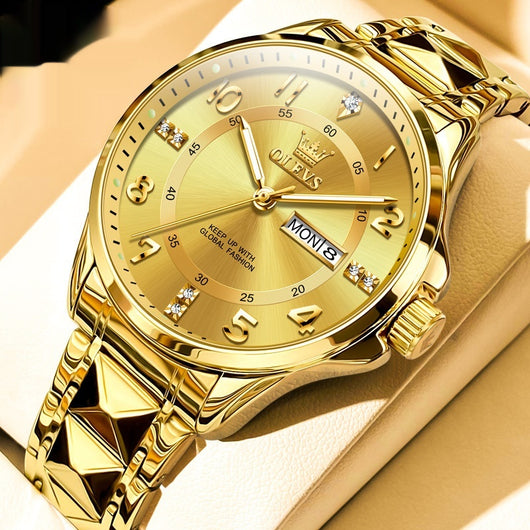 Reloj de Pareja Cuarzo Casual Resistente al Agua - Image 6