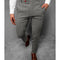 Calça Xadrez Masculina Casual Preto e Branco
