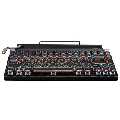 Teclado Mecánico Retro Dot Estilo Máquina de Escribir - Image 7