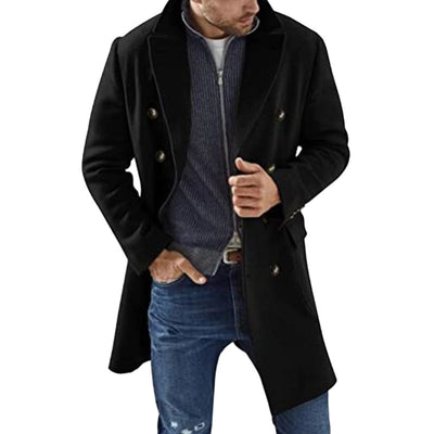 Abrigo de Lana para Hombre con Acolchado Térmico - Image 4