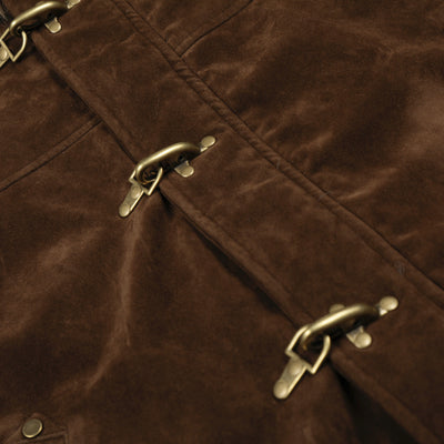 Abrigo Suelto de Diseño Personalizado Estilo Urbano Estadounidense Premium - Image 3