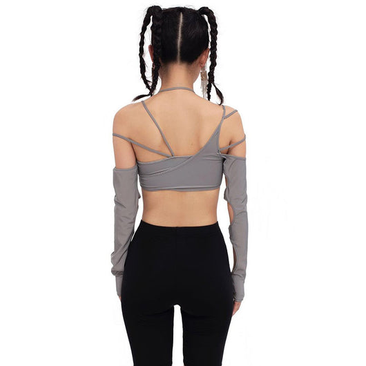 Top Halter Escotado sin Mangas - Diseño Versátil y Elegante - Image 12