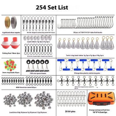 Kit Completo 254 Piezas Accesorios Pesca Impermeable - Image 15