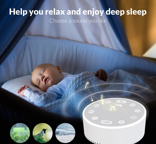 Dispositivo de Luz Respiratoria para Dormir - Regulador de Emociones y Ruido Blanco - Image 2