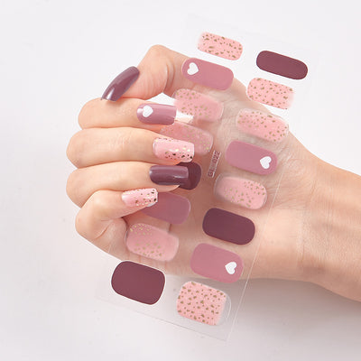 Stickers de Uñas Efecto Ojo de Gato con Detalles Dorados - Image 36