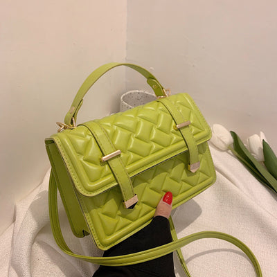 Bolso Mujer con Cinturón de Moda y Diseño Diamantado Portátil - Image 3