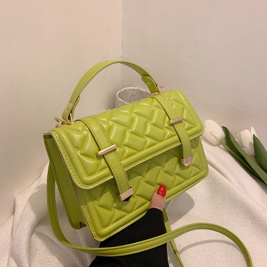 Bolso Mujer con Cinturón de Moda y Diseño Diamantado Portátil - Image 3