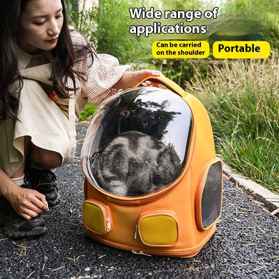 Mochila Escolar Portátil para Gatos - Gran Capacidad - Image 3