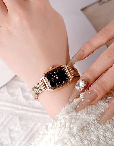 Reloj Cuadrado Retro Casual Versátil para Mujer - Image 21