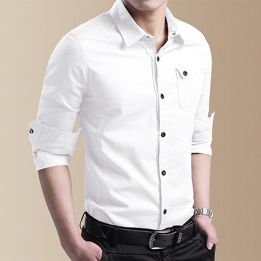 Camisa Táctica Casual Multi-Bolsillos - Image 8