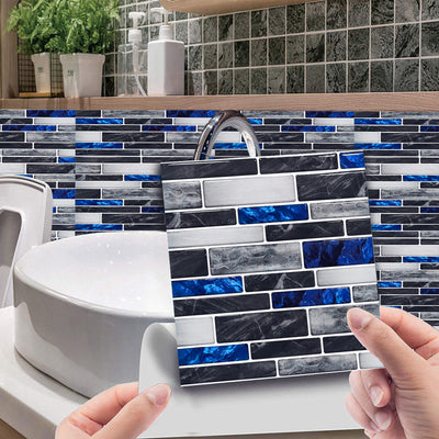 Adhesivos de Mosaico Mármol Embossed para Cocina y Baño