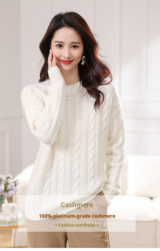 Suéter de Cachemira Holgado Oversized - Tejido Premium - Image 15